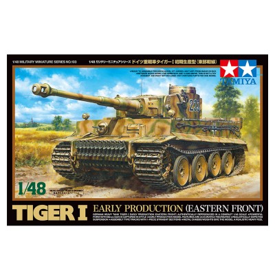 TIGER I EARLY PRODUCTION ( EASTERN FRONT ) - 1/48 SCALE - TAMIYA 32603